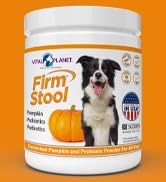 dog probiotic fiber powder dogs pet pets stools loose strains cultures cfu gut