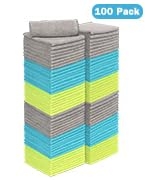 AIDEA Microfiber Cleaning Cloths-100PK